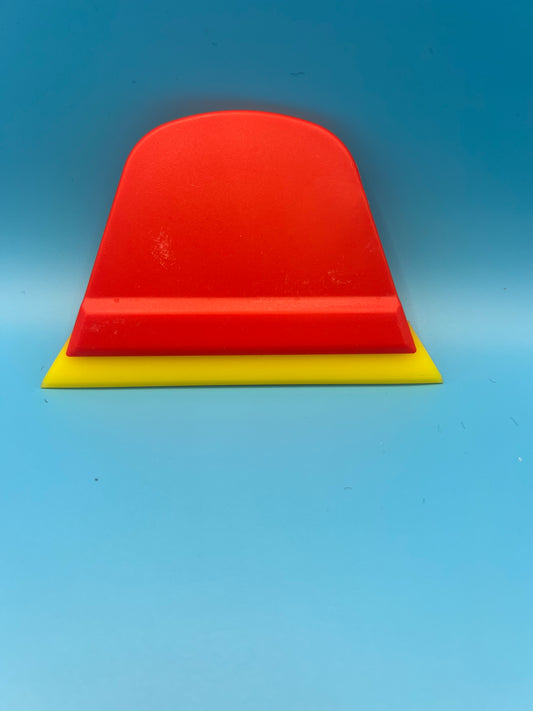 Red/yellow moon squeegee