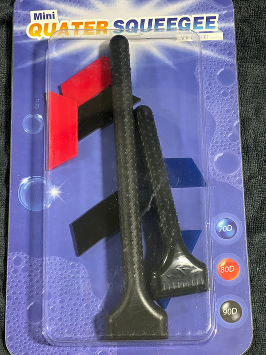 Mini 1/4 squeegee set