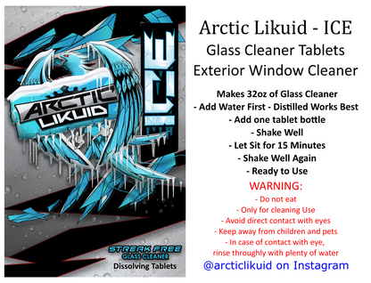 Arctic Likuid Glass Cleaner Tablets