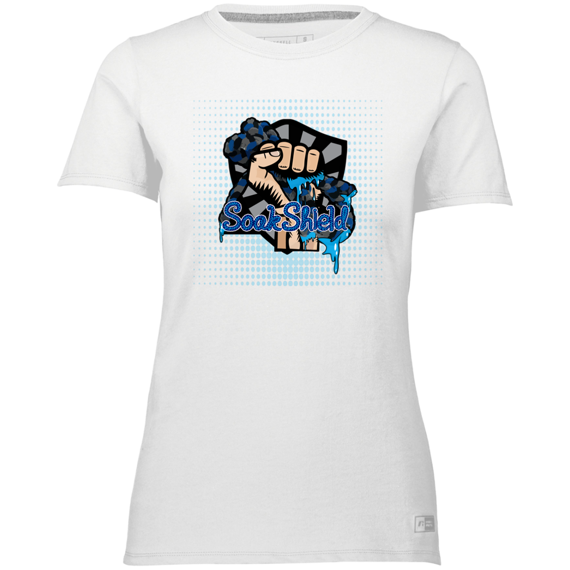 SoakShield Logo Fist 64STTX Ladies’ Essential Dri-Power Tee