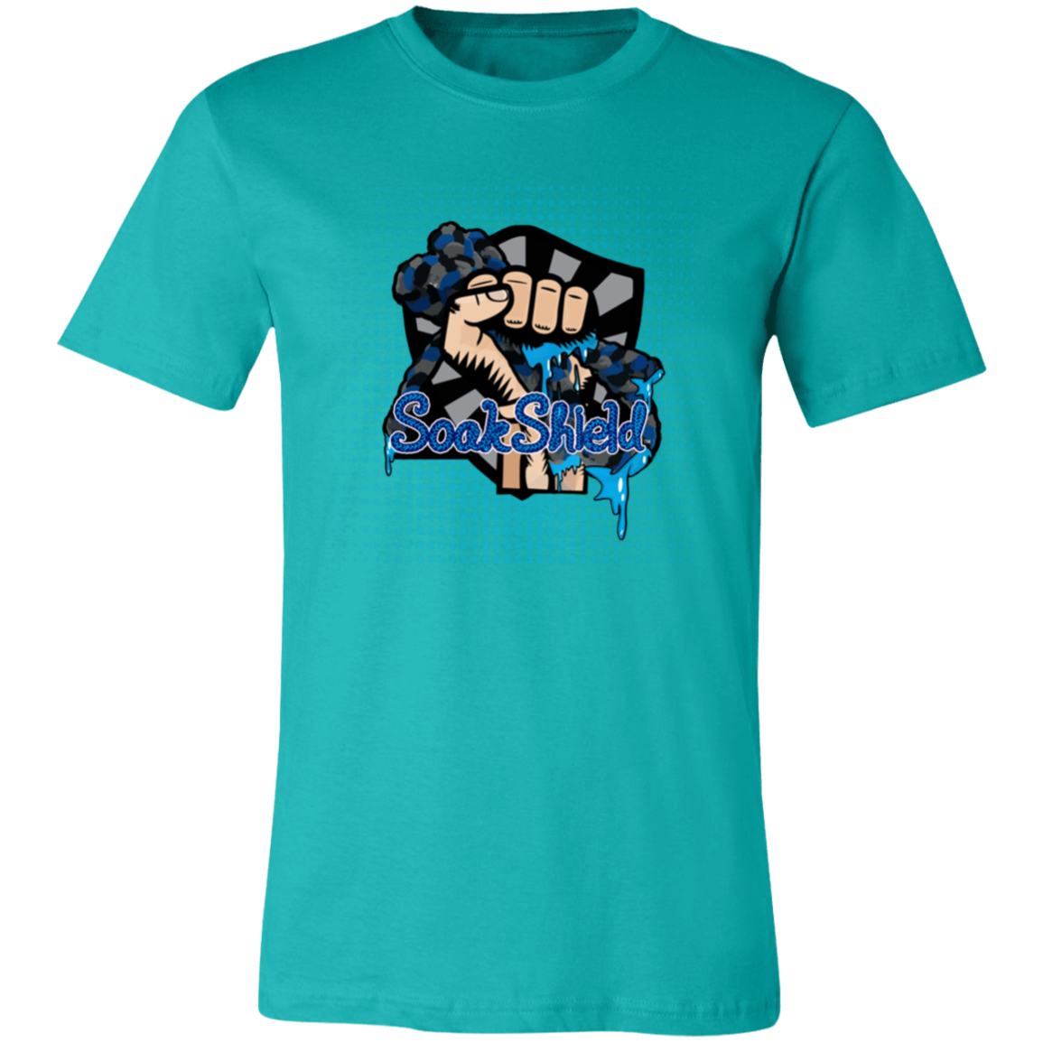 SoakShield Logo Fist 3001C Unisex Jersey Short-Sleeve T-Shirt