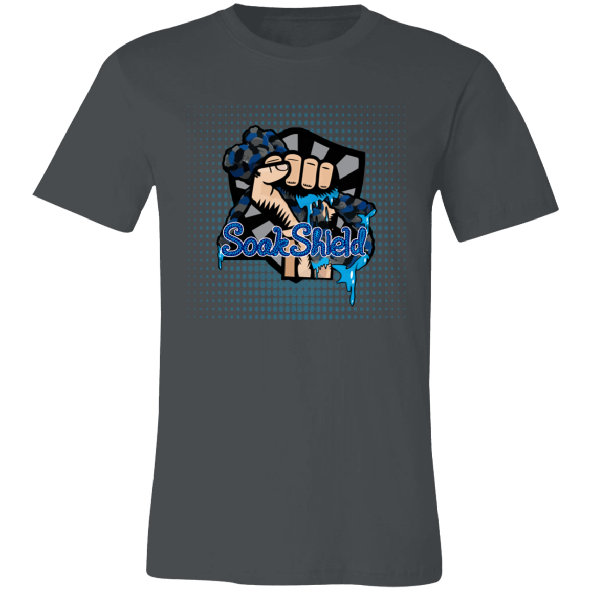 SoakShield Logo Fist 3001C Unisex Jersey Short-Sleeve T-Shirt