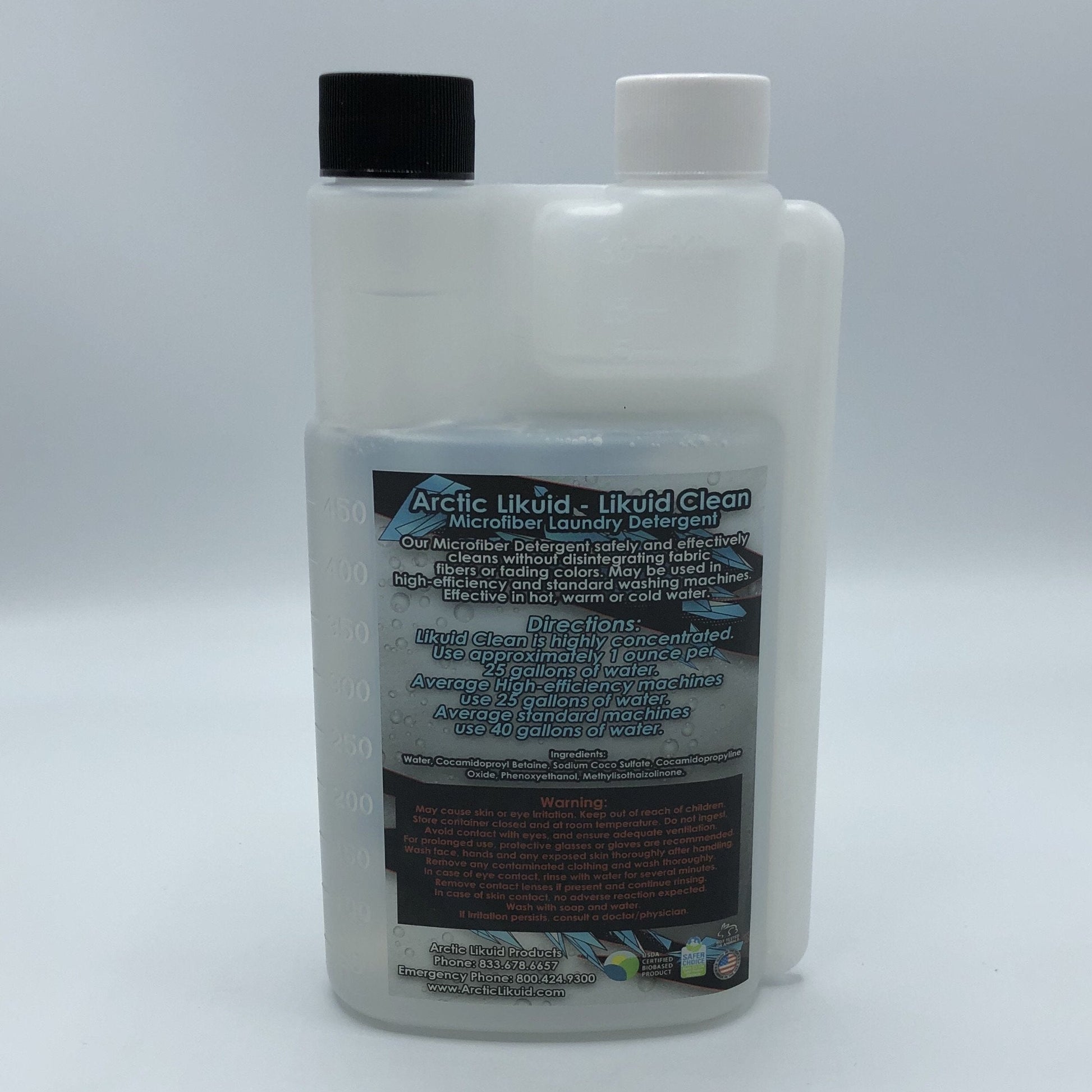 Arctic Likuid - CLEAN - Microfiber Wash Detergent 16oz bottle – SoakShield
